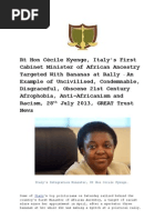 curriculum vitae cecile kyenge curriculum vitae cecile kyenge